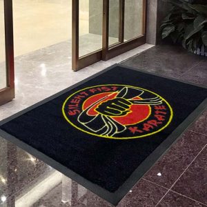 Silent Fist Karate Custom Door Mats Outdoor Indoor Logo Carpet Rug Floor Mat Personalized Doormat Commercial Entrance Mat