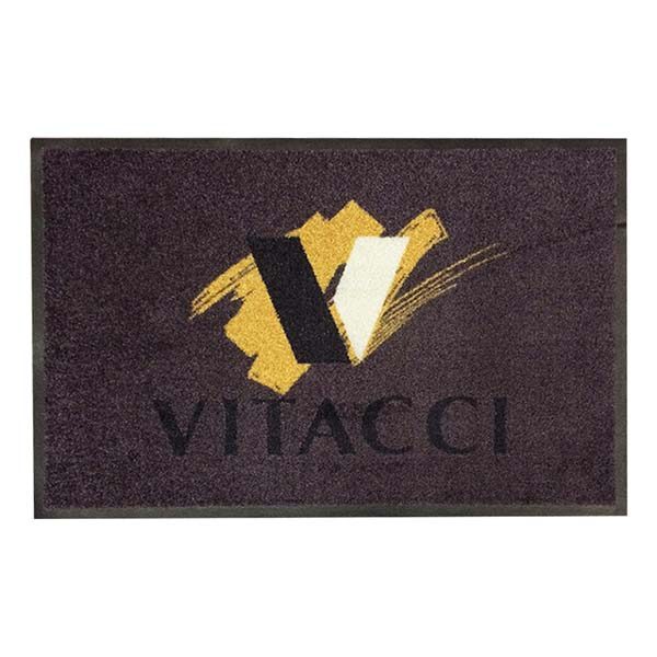 Vitacci Footwear Retail Shop Rubber Floor Mats Outdoor Commercial Door Mats Carpets Company Custom Logo Mats