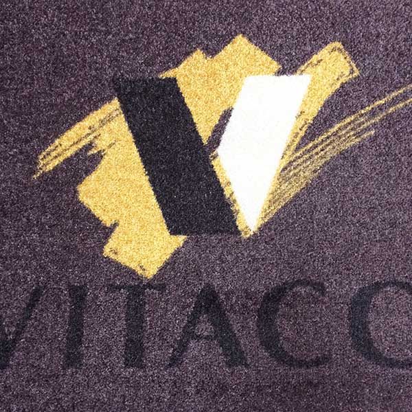 Vitacci Footwear Retail Shop Rubber Floor Mats Outdoor Commercial Door Mats Carpets Company Custom Logo Mats