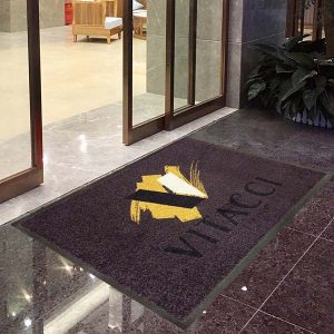 Vitacci Footwear Retail Shop Rubber Floor Mats Outdoor Commercial Door Mats Carpets Company Custom Logo Mats