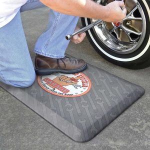 Custom Garage Work Repair Foam Comfort Floor Mat Utility Standing Desk Mat Logo Kneeling Pad Anti Fatigue Mat