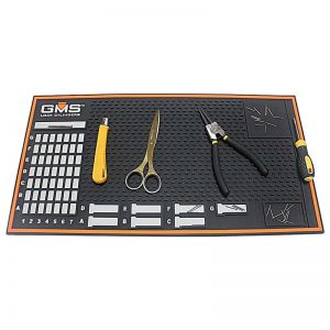 Custom Tool Box Top Workbench Repair Tool Pinning Mat Rubber Utility Work Floor Mat Pinning Tray for GMS Lock
