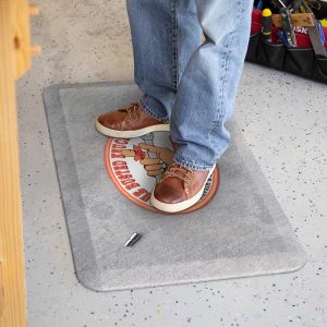 Non Slip Custom Logo Garage Work Standing Desk Utility Mat Foam Comfort Anti Fatigue Floor Mat Kneeling Pad