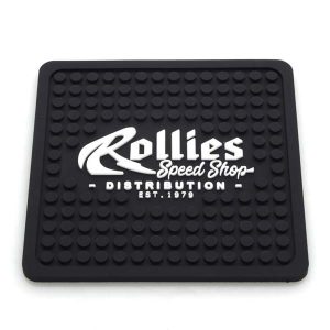 Non Slip Hot Pads Drink Coasters For Beverage Beer Wine Glass Tea Pvc Custom Cup Mats Silicone Rubber Wine Coasters