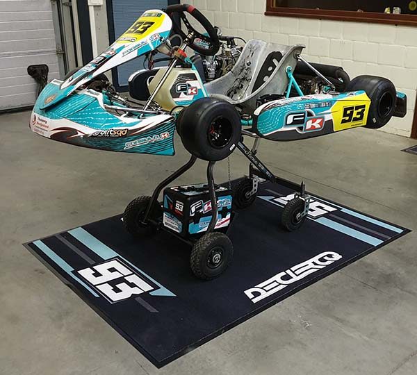 Personalised FIM Motocross Dirt Bike Pit Mat Motorcycle Garage Parking Mat Factory Racing Go Karts Floor Mat
