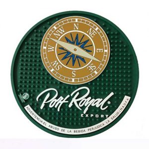 Round Shape Barmat Personalised Bar Runner Printed Beer Mat Custom Pvc Rubber Wine Drink Beer Coasters