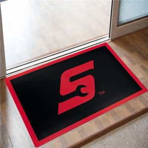 Snap-on Commercial Welcome Entrance Mat Custom Logo Indoor Outdoor Rubber Doormat Personalized Door Mat