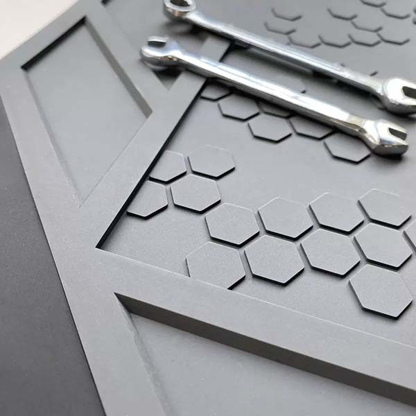 Branded Anti Slip Garage Workbench Esd Work Surface Utility Mat Toolbox Top Magnetic Rubber Mechanics Mat