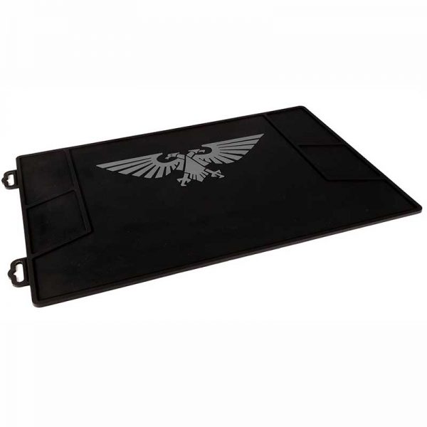 Heavy Duty Custom Logo Games Workshop Rubber Citadel Painting Mat And Anti Slip PVC Garage Workbench Mat