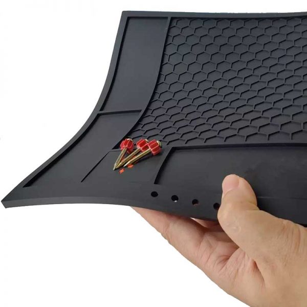 Waterproof And Washable Custom Mechanics Repair Craftsman Work Mat Molded Logo PVC Rubber Magnetic Tool Box Mat