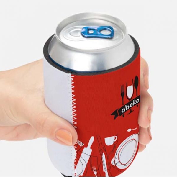 Wholesale Blank Bulk Insulated Drink Holder for Cans and Bottles Stubby Holders Collapsible Neoprene Beer Can Kooler Custom Koozies
