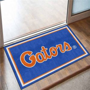 Florida Gators Custom Entry Rubber Logo Rug Doormat Flocked Indoor Outdoor Luxury Floor Carpet Mat