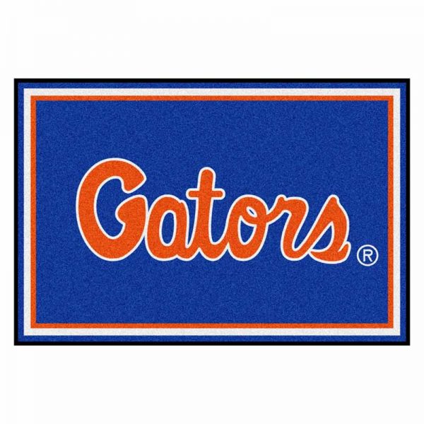 Florida Gators Custom Entry Rubber Logo Rug Doormat Flocked Indoor Outdoor Luxury Floor Carpet Mat