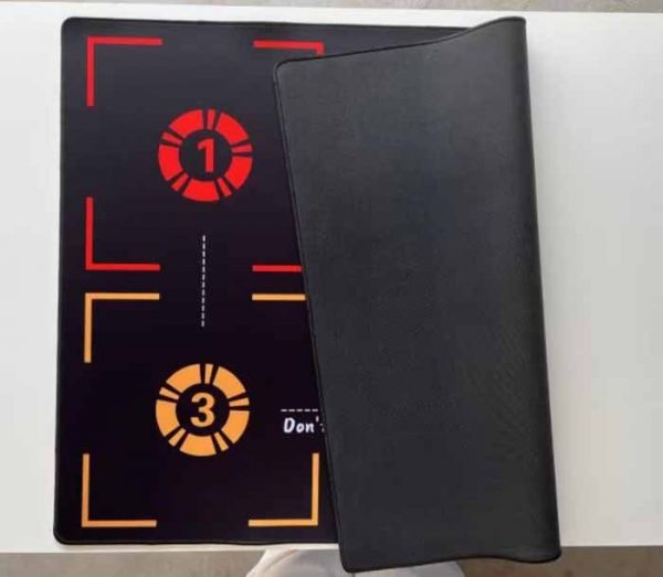 Custom Non-Slip Training System with Point Remind Training Pace Ball Control Player Foot Grip Mat Basketball Training Mat
