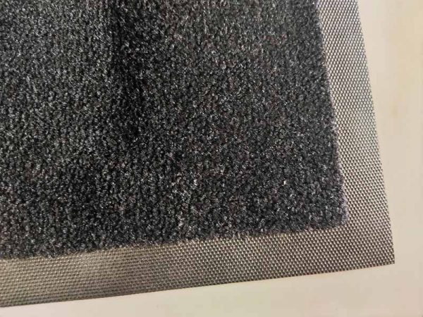 In Stock Brand New 40x60cm Heavy Duty Happy Italy Floor Mats Rubber Entrance Carpet Nylon Printed Logo Rug
