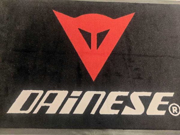 In Stock Brand New 60x100cm Dainese Heavy Duty Entry Rubber Floor Mats Door Printed Logo Carpet Entrance Rugs