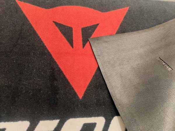 In Stock Brand New 60x100cm Dainese Heavy Duty Entry Rubber Floor Mats Door Printed Logo Carpet Entrance Rugs