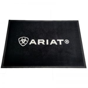 In Stock Brand New 60x90cm Ariat Entryway Rubber Carpet Rugs Commercial Door Logo Floor Mat Business Mats