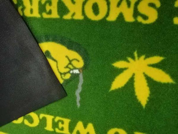 In Stock Brand New 60x90cm Weed The Smoker's Club Entry Rugs Rubber Floor Mats Printed Logo Carpet Door Mats