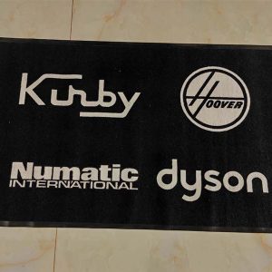 In Stock Brand New 67x110cm Kirby Hoover Numatic Dyson Vacuum Cleaner Logo Floor Carpet Mats Nylon Branded Rugs