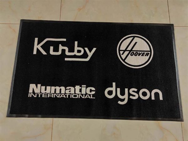 In Stock Brand New 67x110cm Kirby Hoover Numatic Dyson Vacuum Cleaner Logo Floor Carpet Mats Nylon Branded Rugs