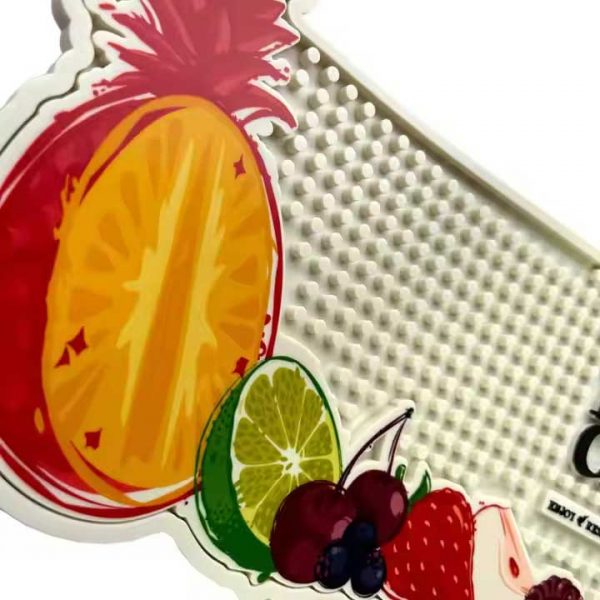 Old Mout Cider Counter Top Cocktail Bar Runners Rubber Barmat Wine Pub Bartender Bar Drip Mat Custom Silicone Bar Mat