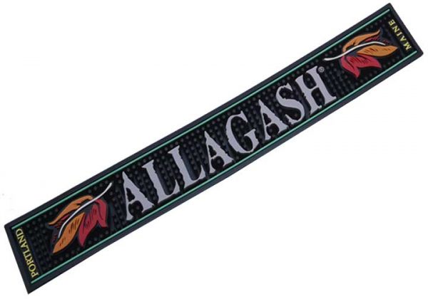 Allagash Brewing Custom Silicone Rubber Bar Matt Extra Long Soft PVC Bar Spill Mats Pub Bartender Rangers Beer Mats
