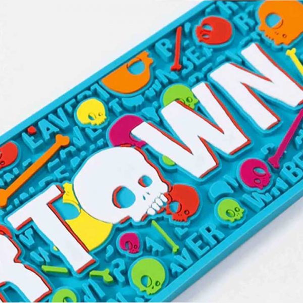 Beavertown Brewery Craft Beer London Custom Pub Beer Mat Advertising Tool Spill Bar Runner Silicone Rubber Vintage Bar Mats