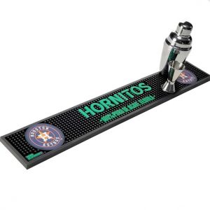 Hornitos Tequila Custom Pub Cocktail Bar Drip Mat Restaurants Soft PVC Rail Spill Barmat Coffee Bar Rubber Beer Runners