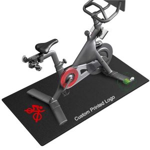 Custom Exercise Bike Mat, Bike Floor Mat, Turbo Bike Trainer Mat, Carpet Indoor Floor Mat, Peloton Bike Mat for Home Gym